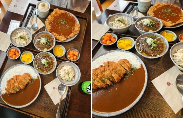 왕돈카츠와 카레카츠